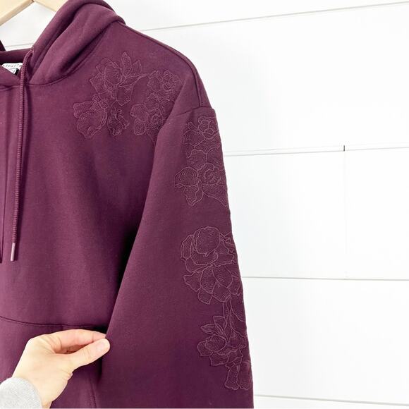 Athleta Retroplush Embroidered Hoodie Sweatshirt - Picture 3 of 9